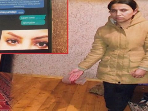 Bakıda ərini baltalayan qadın AZADLIĞA BURAXILDI