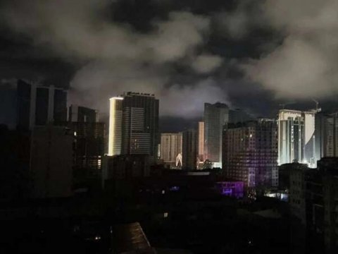 Qonşu ölkə qaranlığa QƏRQ OLDU