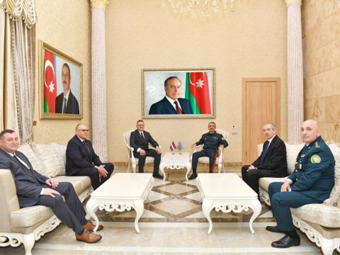 Latviya Dövlət Sərhəd Mühafizəsinin rəisi Azərbaycana gəldi