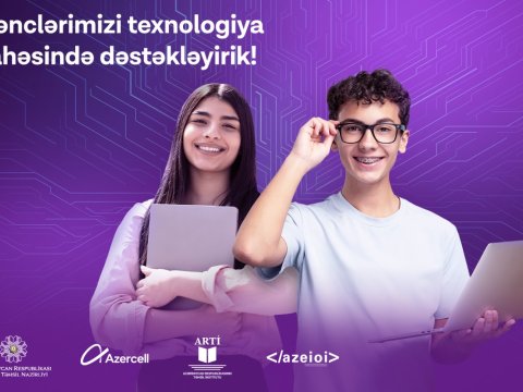 "Azercell"in dəstəyi ilə informatika fənni üzrə&nbsp;"Bahar Düşərgəsi" təşkil olundu