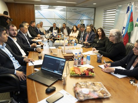 Nazir Rəşad Nəbiyev &ldquo;Netivei Israil&rdquo;in rəhbərliyi ilə görüşüb -&nbsp;FOTO