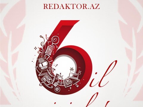 Redaktor.az 6 yaşında...