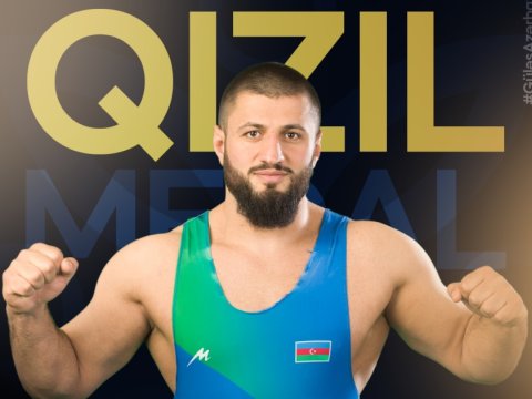 Güləşçimiz Avropa çempionu oldu - VİDEO