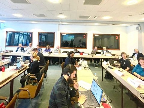 Araz Paşayev Avropa Həmkarlar İttifaqı Komitəsinin iclasında - FOTO