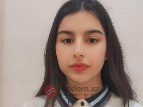 300 bal toplayan Kürdəmir məktəblisi - FOTO