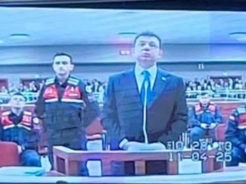 İmamoğlu hakim qarşısında - FOTO