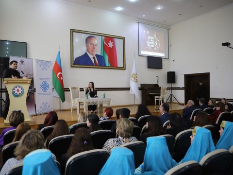 Gəncə Dövlət Universitetində seminar keçirilib - FOTO