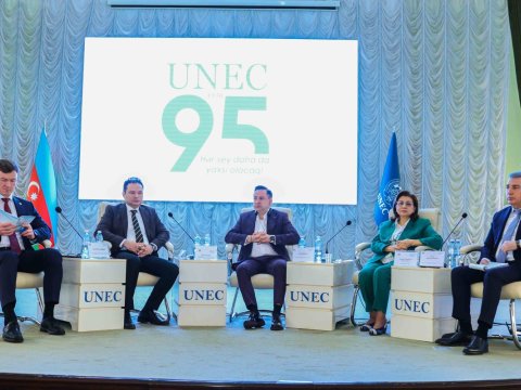 UNEC-də elmi-praktiki konfrans keçirildi -&nbsp;FOTOLAR