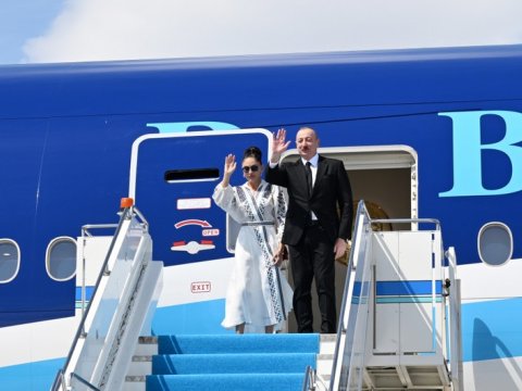 Prezidentin Türkiyə səfəri başa çatdı - FOTO