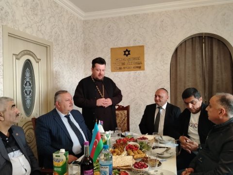 Gəncədə yəhudilərin Pesax bayramı