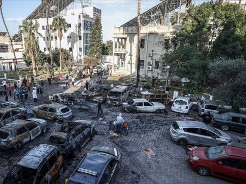 İsraildən HƏMAS-ın komanda mərkəzinə ZƏRBƏLƏR