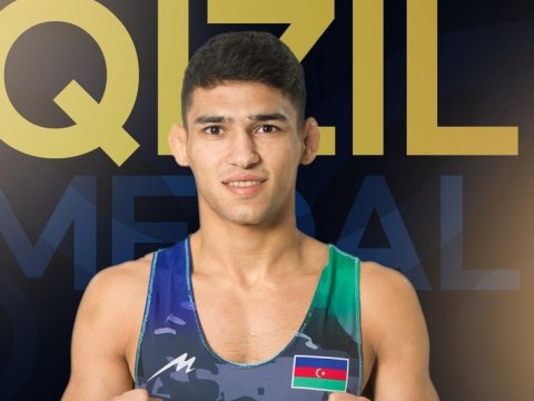 Güləşçimiz Avropa çempionu oldu