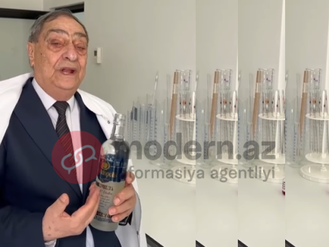 Araq içməyin, içirsinizsə, həftədə 250 qram təmiz araq için! - Rəşid Mahmudov