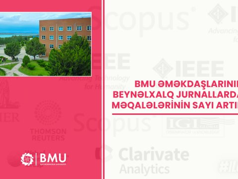 BMU əməkdaşlarının beynəlxalq jurnallarda məqalələrinin sayı artıb