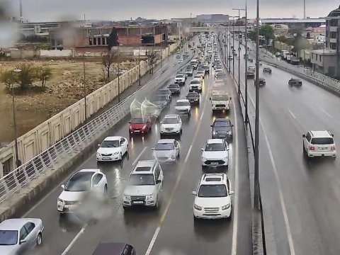 Yağışlı Bakıda&nbsp;TIXAC var