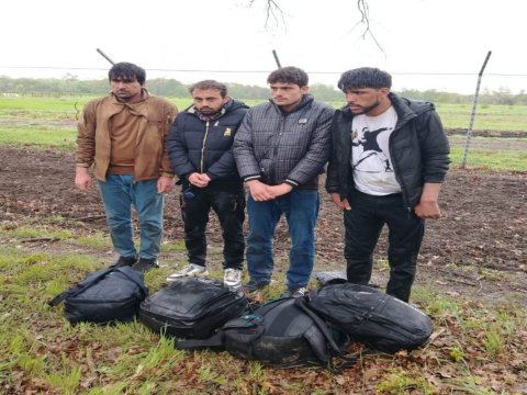 Sərhədi qanunsuz keçmək istəyənlər saxlanıldı - FOTO
