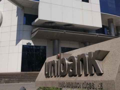 Unibankın xalis mənfəəti 62 faiz azalıb