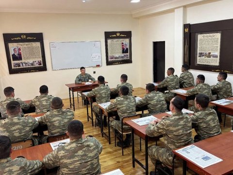 Hərbi toplanışdan yeni GÖRÜNTÜLƏR