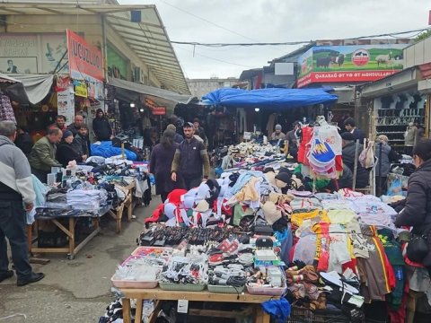 "Vasmoy" ətrafında küçə ticarəti yığışdırıldı