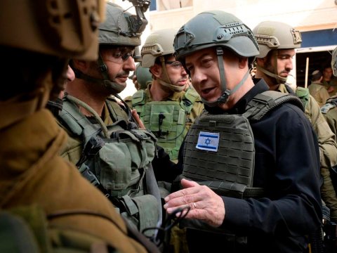 Netanyahu Qəzza zolağına gedib