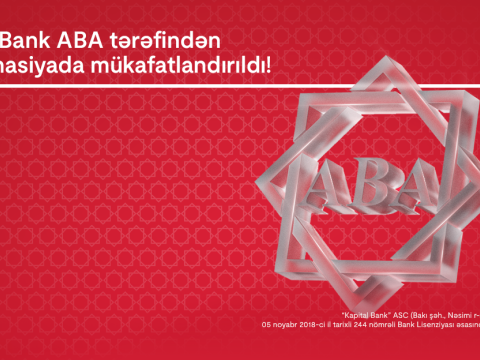 "Kapital Bank" 6 nominasiyada mükafatlandırıldı