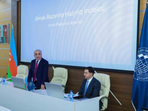 UNEC-də &ldquo;Əmək bazarına hazırlıq indeksi&rdquo; layihəsinin təqdimatı olub