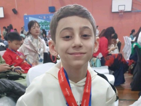 Şəhid Əkrəm Şadmanovun oğlu dünya birincisi oldu&nbsp;- FOTO