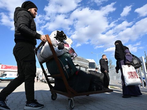 Türkiyəni tərk edən suriyalıların sayı