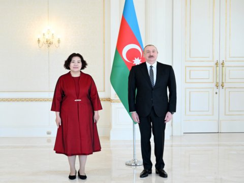 Prezident Çinin yeni səfirini&nbsp;qəbul edib