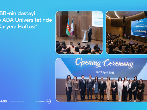 ABB-nin dəstəyi ilə ADA Universitetində &ldquo;Karyera Həftəsi&rdquo; başladı