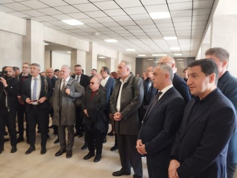 Xarici diplomatlar Xankəndidə - FOTOLAR