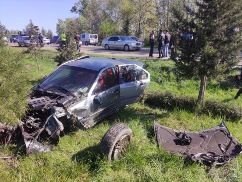 Xaçmazda zəncirvari qəza - 4 nəfər yaralandı