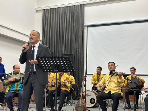 Firuz Səxavət Qarabağ Universitetində konsert verdi - FOTOLAR
