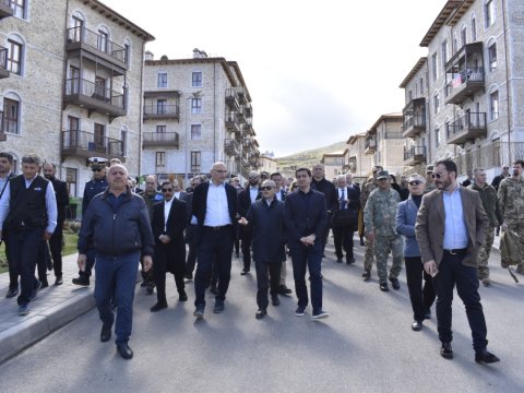 Səfirlər Şuşa şəhəri ilə tanış olublar