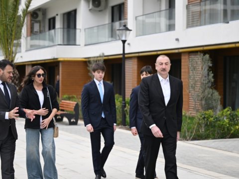 Prezident ailəsi ilə &ldquo;Sea Breeze&rdquo;də&nbsp;- FOTOLAR