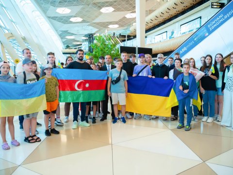 Azərbaycanda 273 ukraynalı uşaq reabilitasiyadan keçib