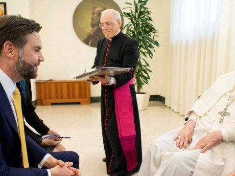 Vens Roma Papası ilə bir arada