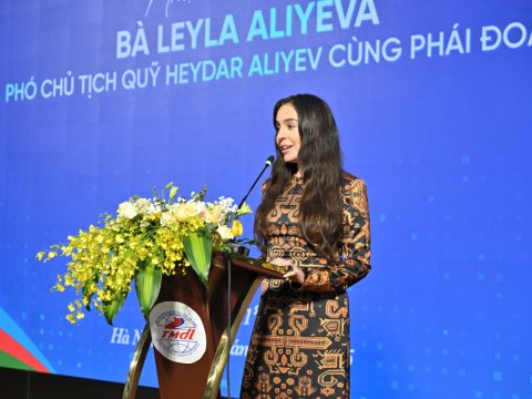 Leyla Əliyeva Vyetnama gedib