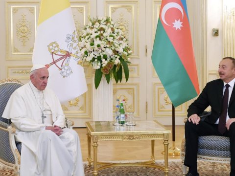 Prezident Roma Papasının ölümü ilə bağlı&nbsp;başsağlığı verdi