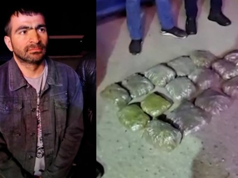 9 kq marixuana ilə tutuldu