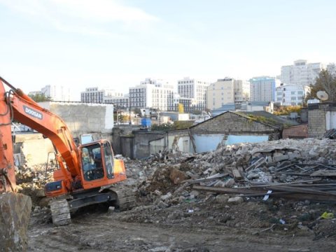 Bakının bir rayonunda 110 bina söküləcək