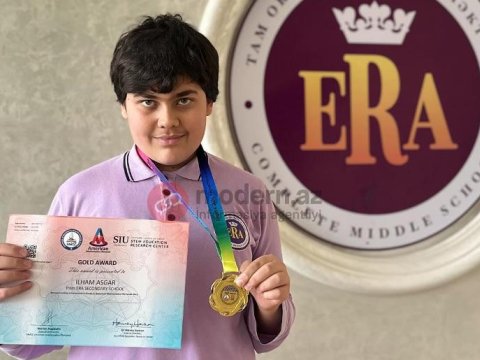 Bakıdakı özəl məktəbin 300 bal toplayan şagirdi -&nbsp;FOTO