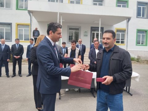Növbəti köç karvanı Həsənrizə çatdı - FOTO