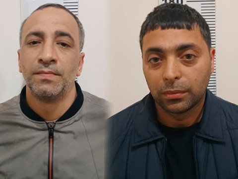 Oğlu şantaj edilən ananın şikayəti ilə həbs olundular