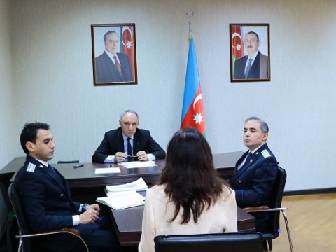 Kamran Əliyev Sabunçuda qəbul keçirdi