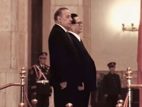 Tarixi səfərin izi ilə:&nbsp;Azərbaycan himni ilk dəfə Çin liderinin iqamətgahında - VİDEO