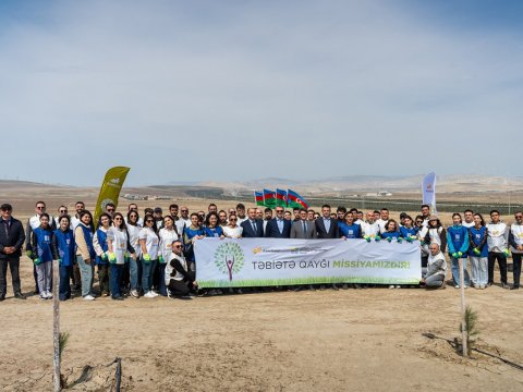 &ldquo;AzerGold&rdquo; Beynəlxalq Yer Gününə həsr olunmuş tədbirlər keçirib -&nbsp;FOTO