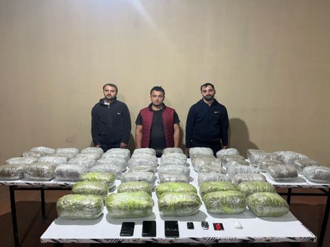 İrandan 53 kq narkotik gətirənlər saxlanıldı&nbsp;-&nbsp;FOTO