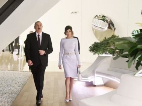 Çində İlham Əliyevin şərəfinə rəsmi ziyafət verildi