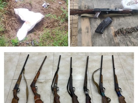 Su kanalının sahilindən&nbsp;avtomat aşkarlandı